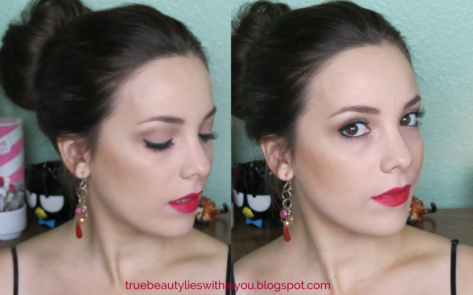 Eye makeup close up for blue eyes Eye makeup close up for