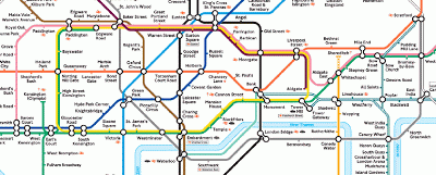 mapa de metro de Londres mapa de metro de Londres