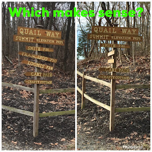 Please vote on which sign looks better