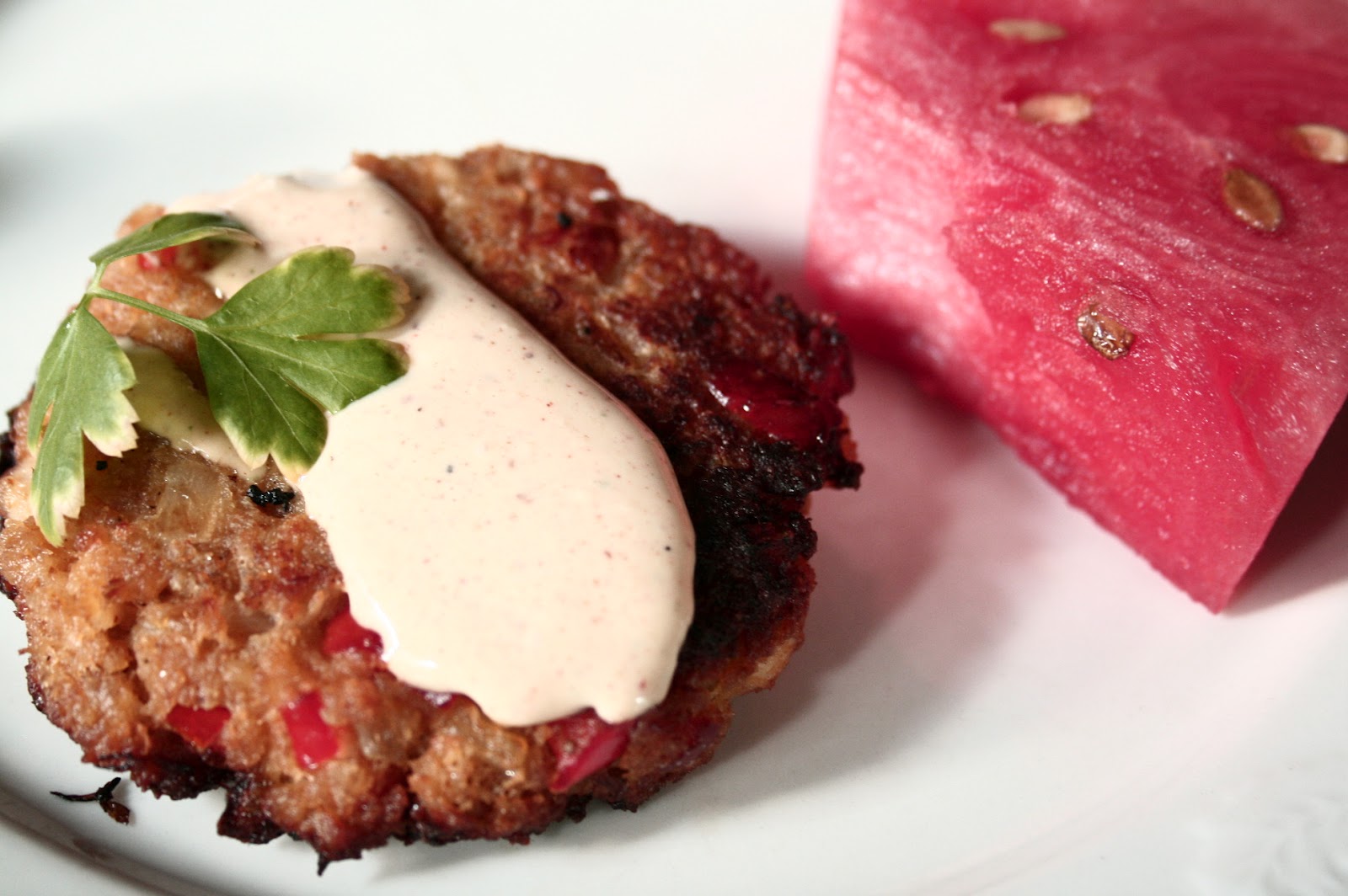 Hearth and Hospitality Faux Crab Cakes, Made With White Tuna