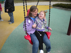 Swinging with Mom!