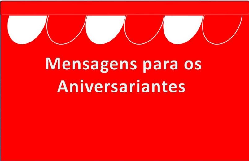 mensagens de aniversario