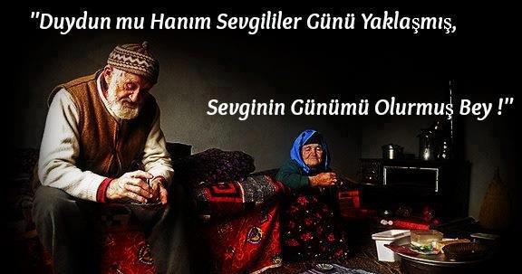 Yaşatılan Sözler Sevginin Günümü Olurmuş Bey