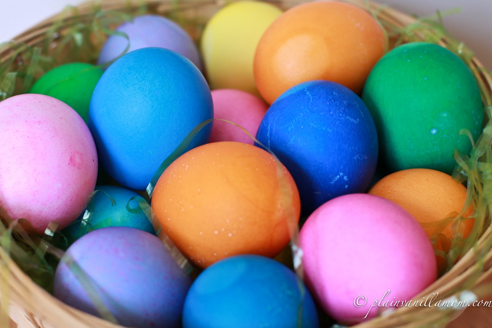 Coloring Easter Eggs with Food Coloring