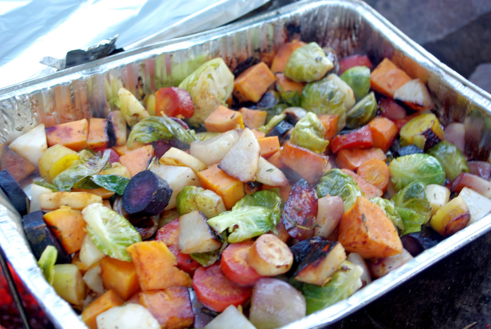 That Time I Cooked a Vegetable Campfire Roasted Root Vegetables