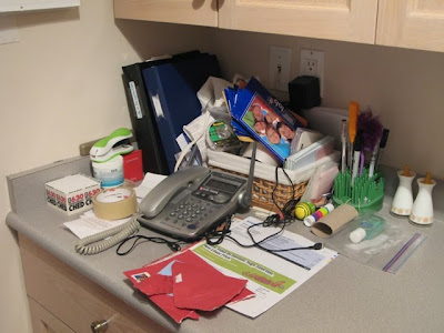 kitchen counter before