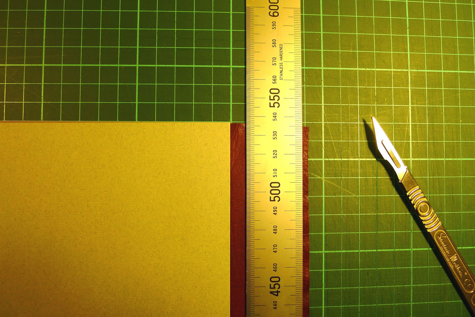 Papercut Bindery Leather Jointed Endpapers