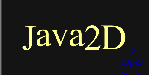 Pengenalan Java Graphics 2D