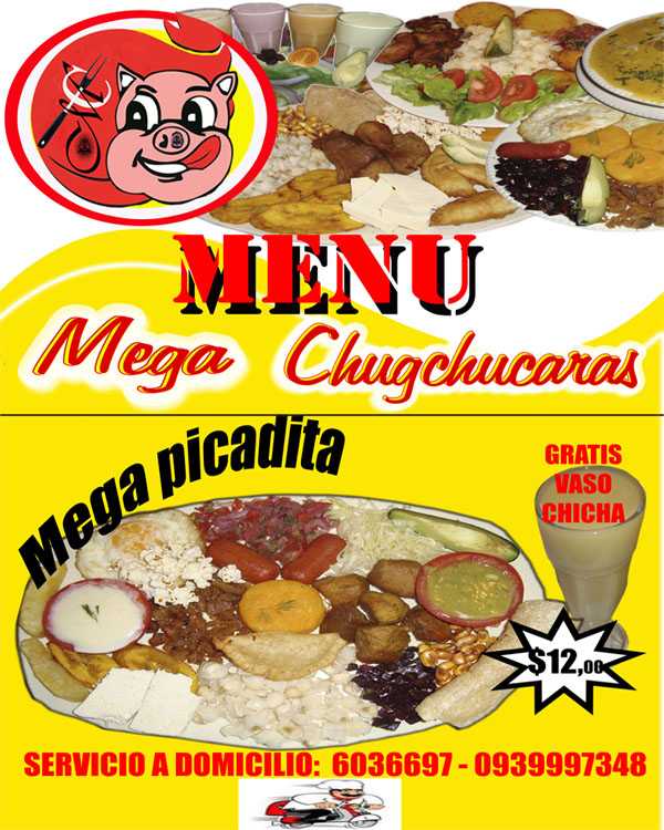 MENU Y PRECIOS PLATOS TIPICOS QUITO