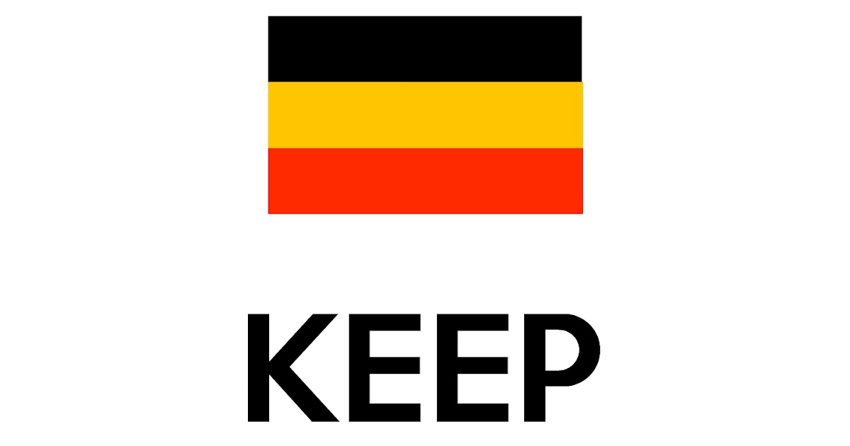 Leno's Space Keep Calm and Stay German