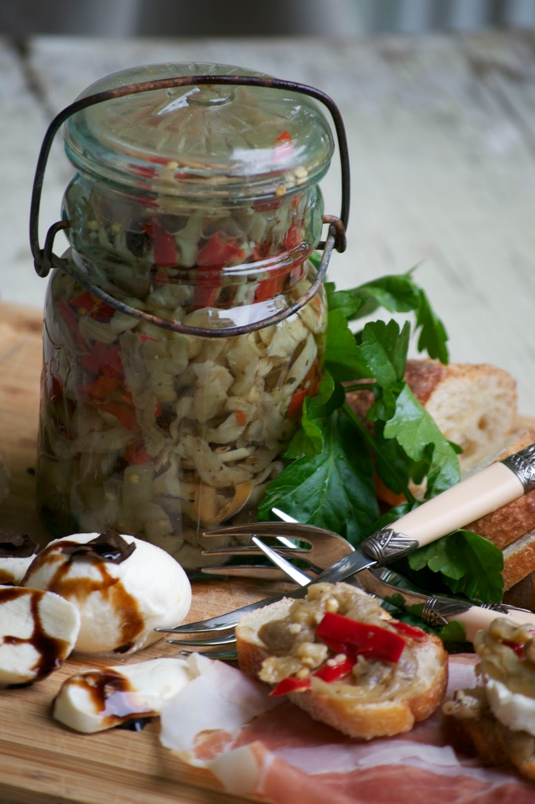 more than burnt toast: Melanzane Sott'Olio (Pickled ...