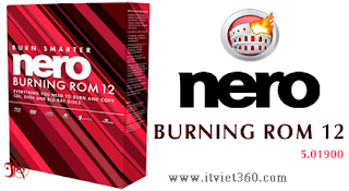 nero 12 burning, phần mềm ghi đĩa chuyên nghiệp