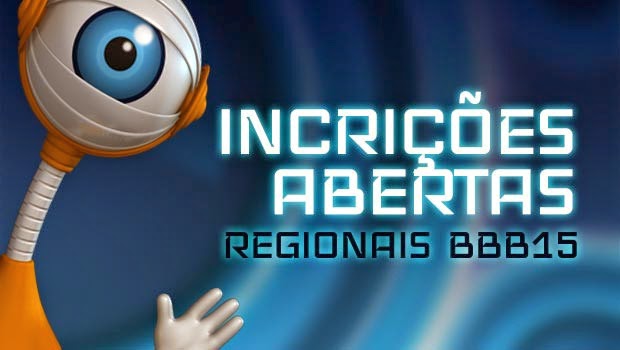Inscrições para o BBB15 Abertas BBB2015 Inscrições Abertas