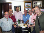 Miembros de la Junta Directiva de la Peña Flamenca de Jaén.