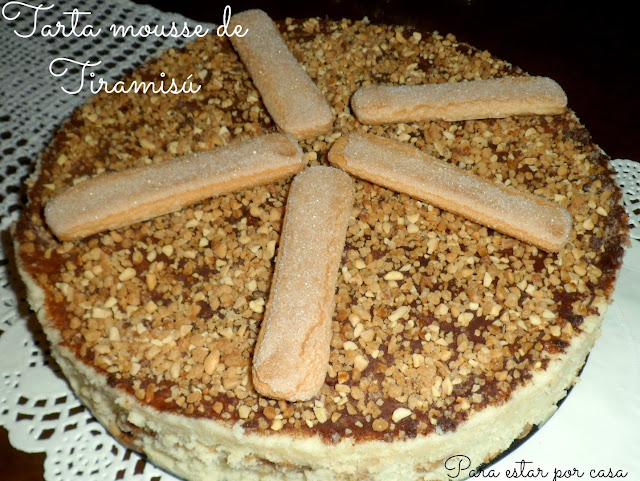 Tarta Mousse De Tiramisú
