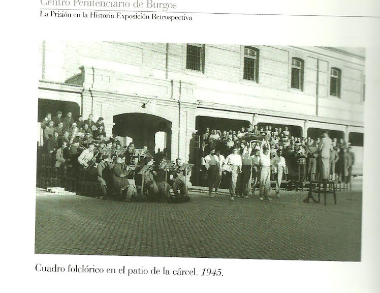 ORFEÓN Y BANDA DE LA PRISIÓN DE BURGOS. 1945.