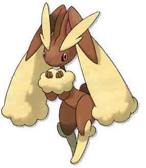 lopunny lv 100 v.s nidorino lv