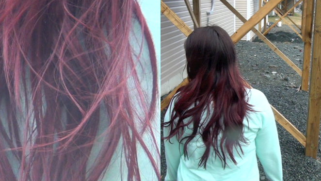 Makeup By Mallory Diy Red Ombre Hair Without Pre Bleaching