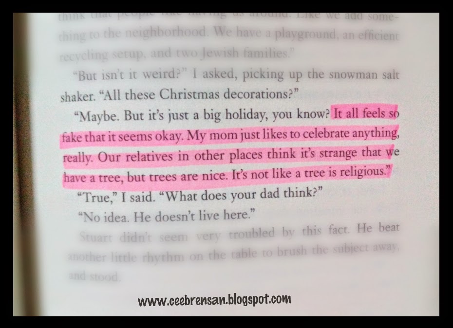 Frosty snowman Cee Brensan: Quotes from Let It Snow: Three Holiday Romances