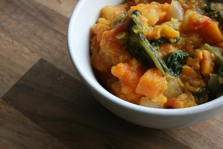 Wolf it Down Sweet Potato, Lentil & Spinach Dahl