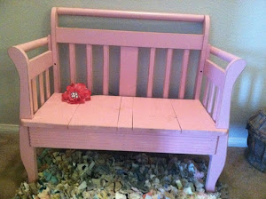 Ballerina pink bench $sold