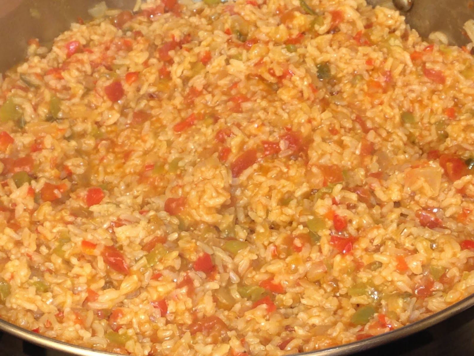 Almost Vegetarian Spanish Rice