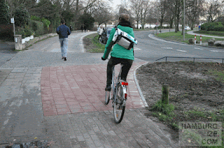 Veloroute 4, Harvestehuder Weg 44 © hamburgize.com / Stefan Warda