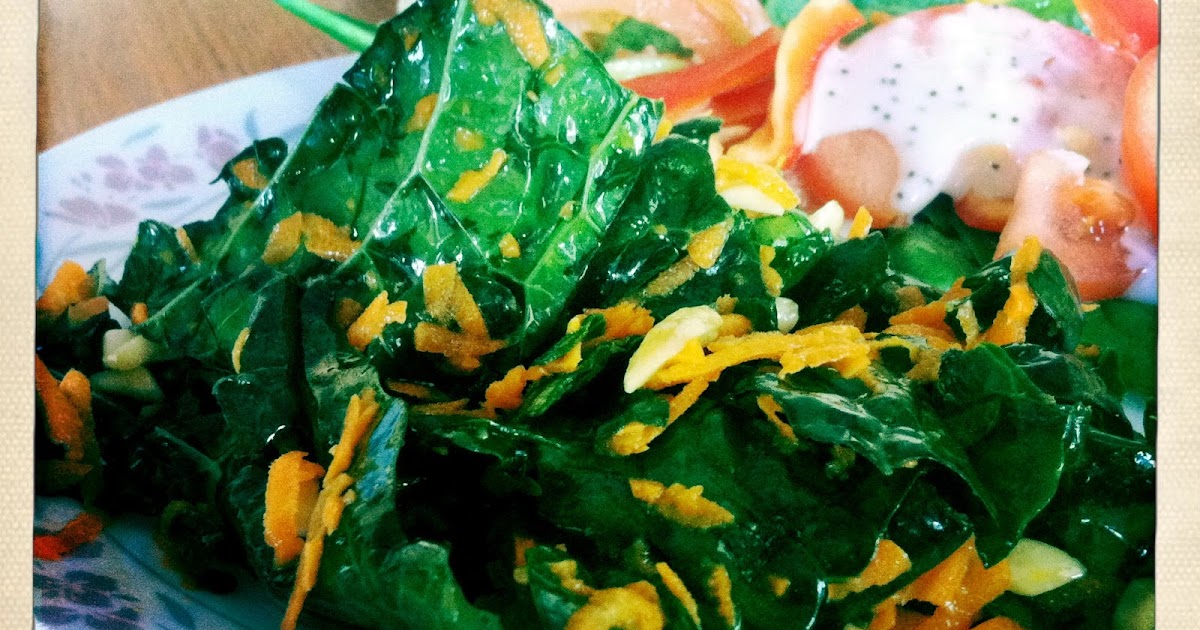 The Clumsy Cook LemonOlive Oil Kale Salad