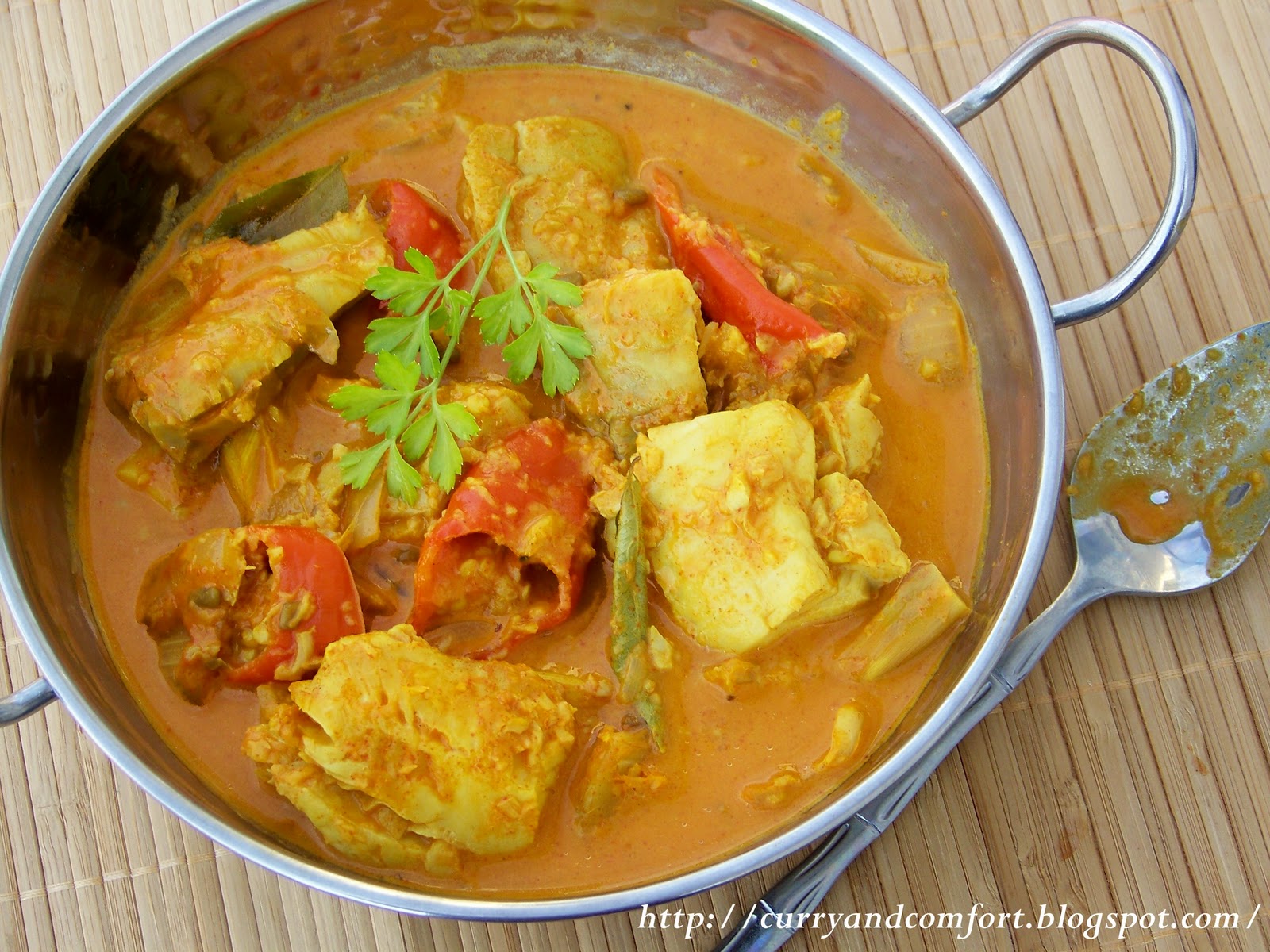 Kitchen Simmer Fish Curry with Coconut Milk