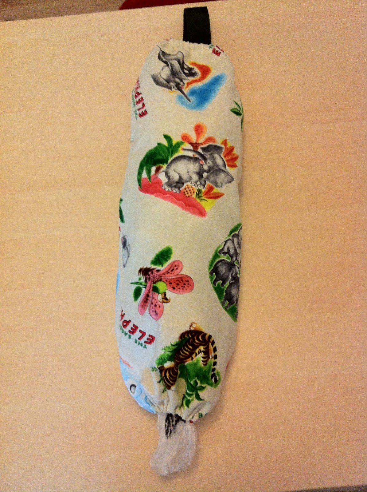 I Made It! My Saggy Baggy Elephant Grocery Bag Holder! The Deliberate Mom