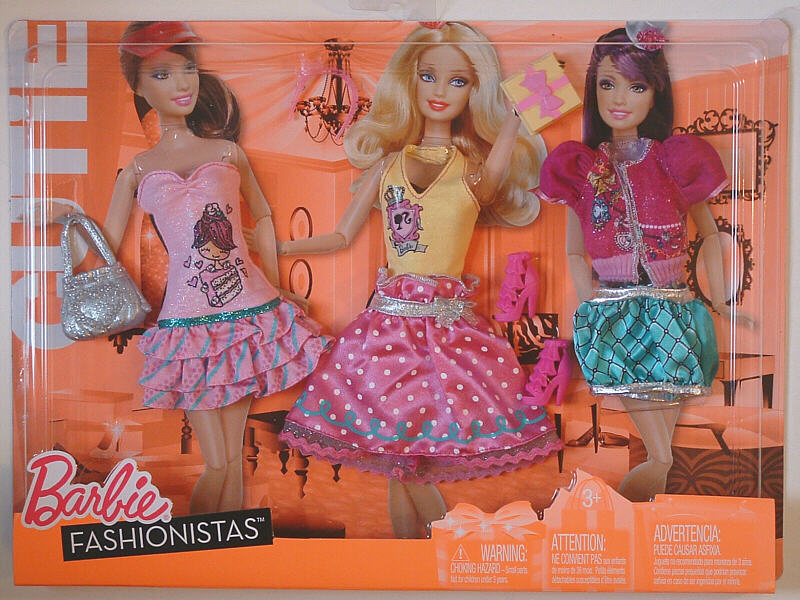 barbie fashionistas fashion packs