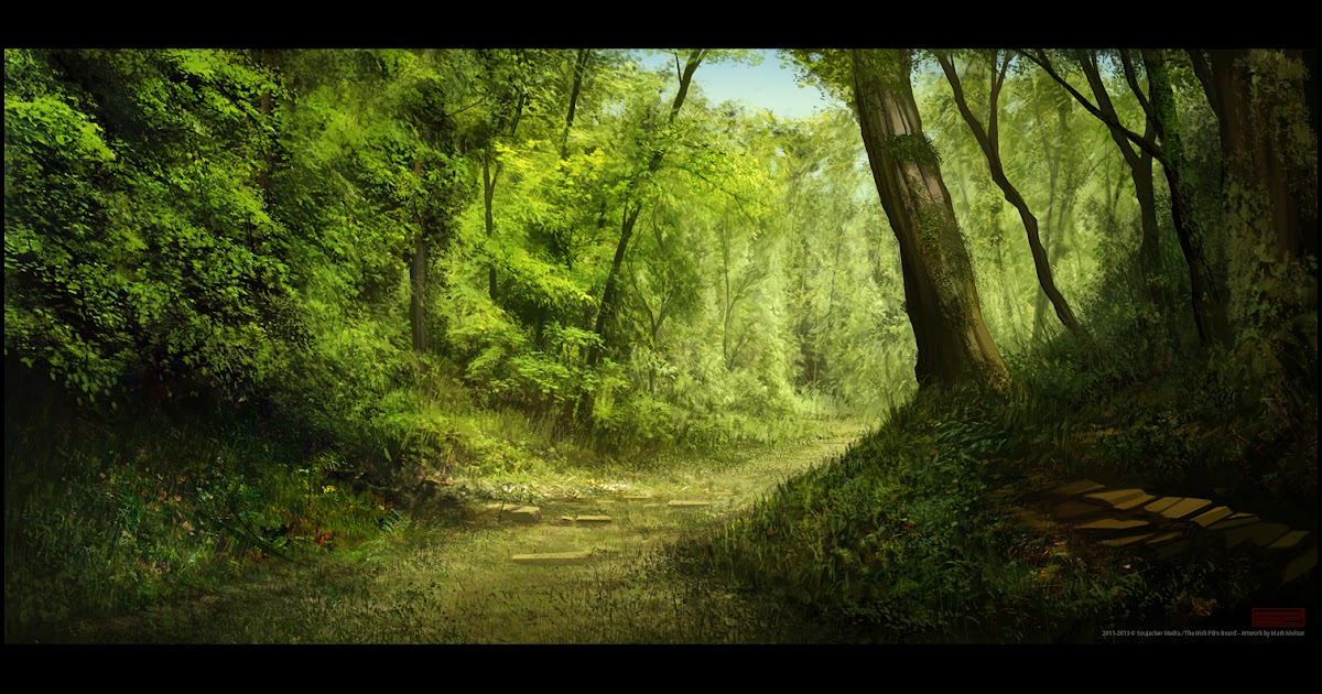 Mark Molnar - Sketchblog of Concept Art and Illustration Works: Forest