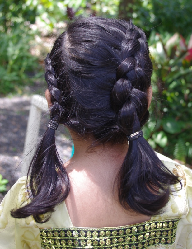 Braids Hairstyles For Super Long Hair Micronesian Girl