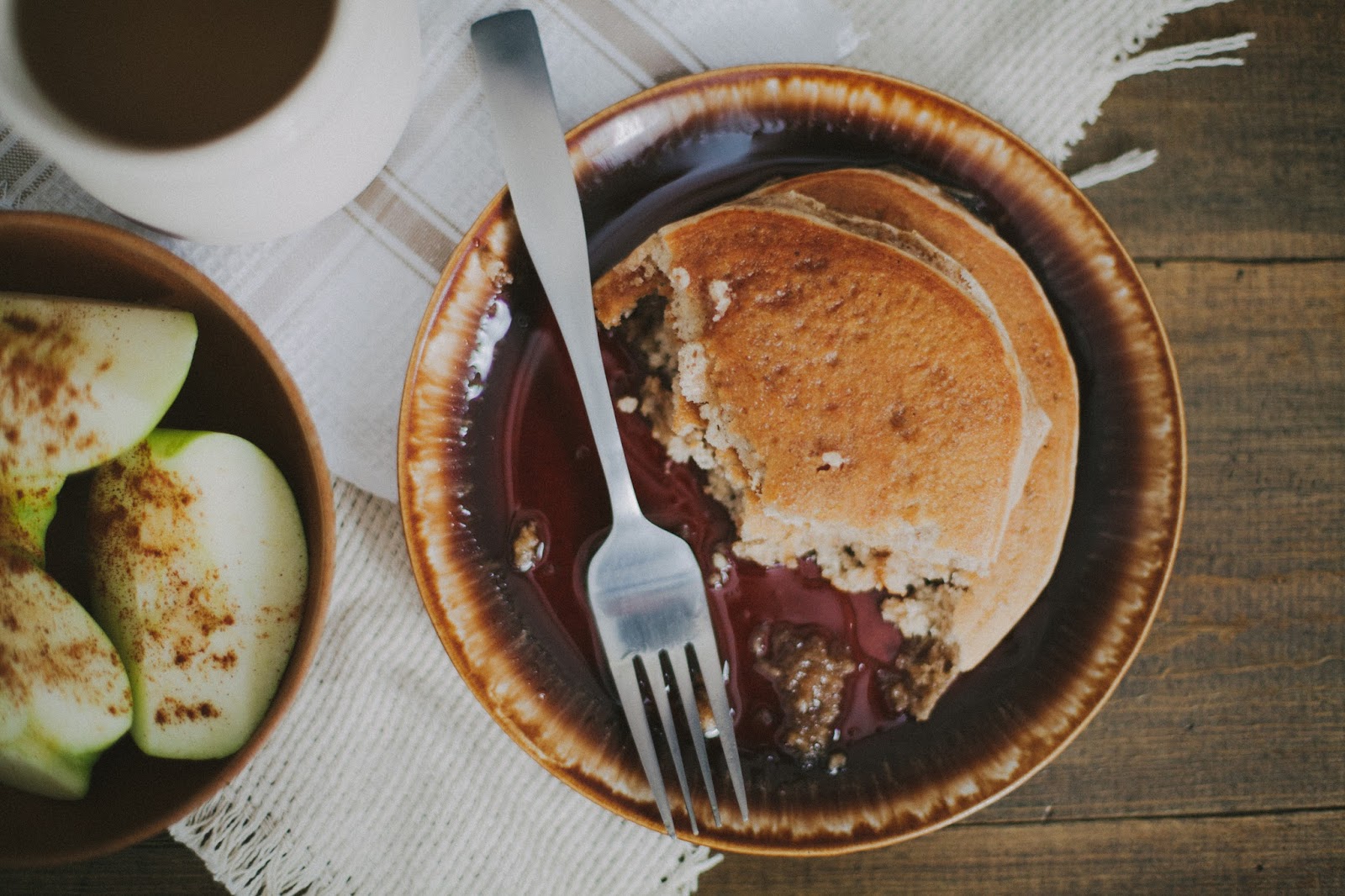 Sincerely, Kinsey Apple Cider Pancakes