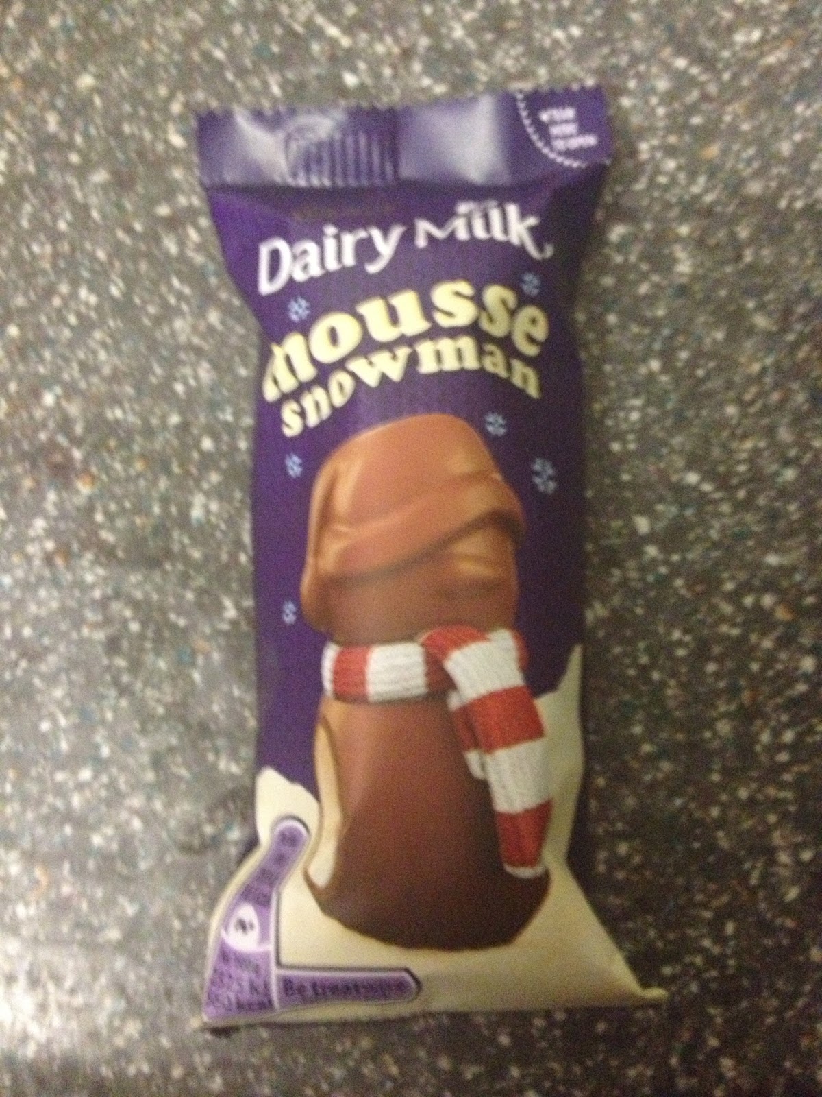 A Review A Day Today's Review Cadbury Dairy Milk Mousse Snowman