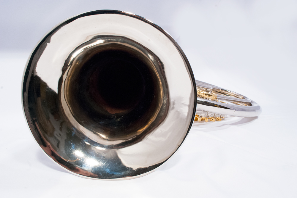 Baritone horn / Euphonium horn by Amati in Nickel silver finish and 24K