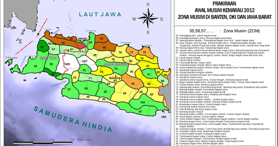 Badan Penanggulangan Bencana Daerah Prov. Banten PRAKIRAAN MUSIM