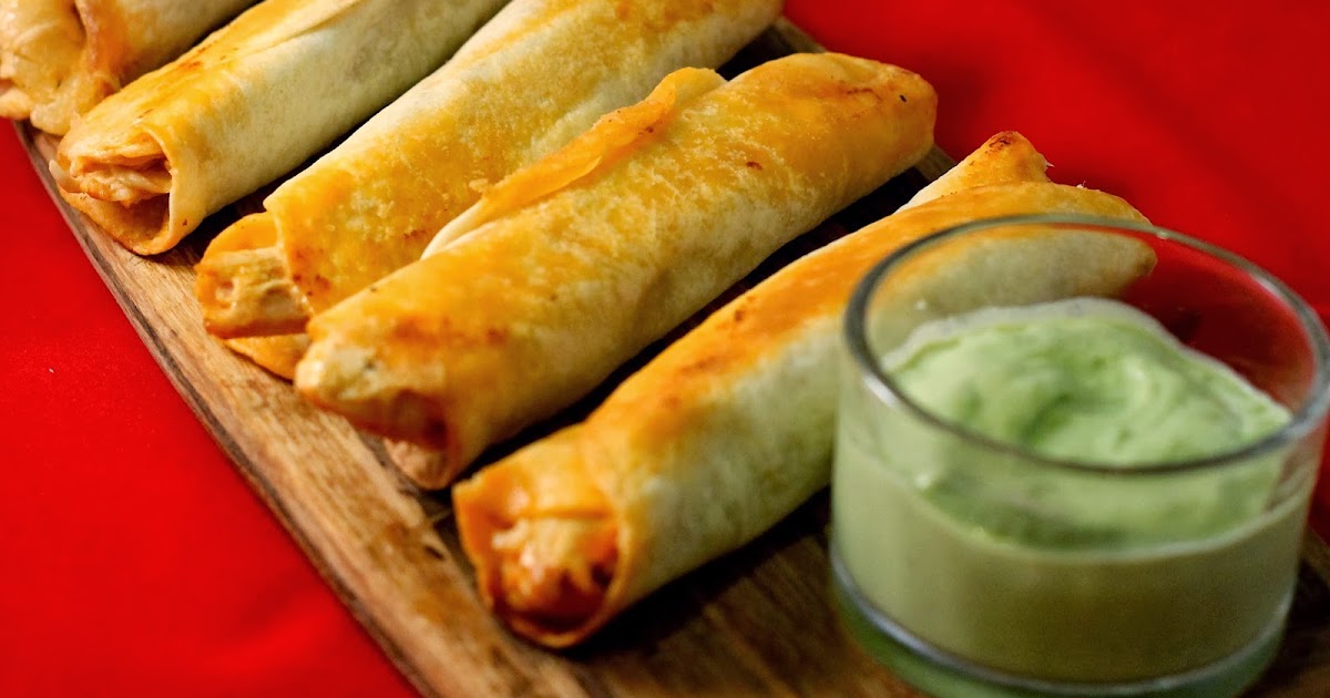 Buffalo Chicken Taquitos and Wholly Guacamole dip for Super Bowl 