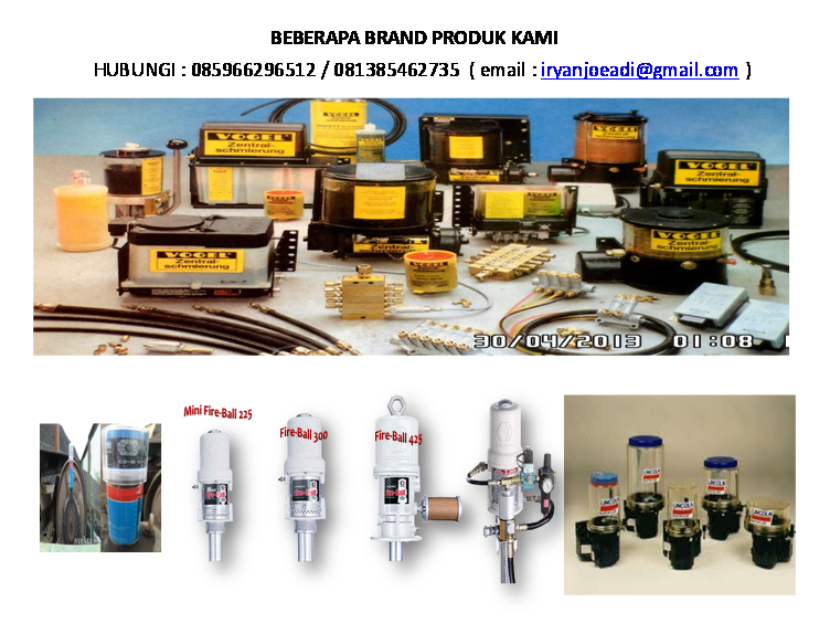 SKF, Graco, Lincoln Central Lubrication Sumatra Autolube Systems