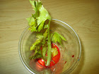 Look.....The celery is turning red!!!
