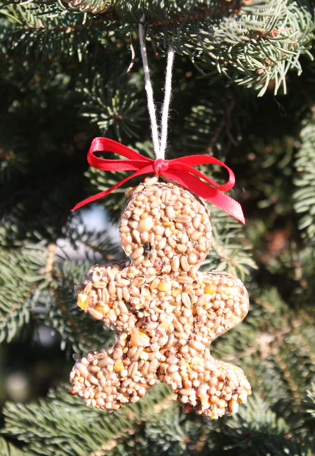 Thimbles, Bobbins, Paper and Ink Bird seed ornaments