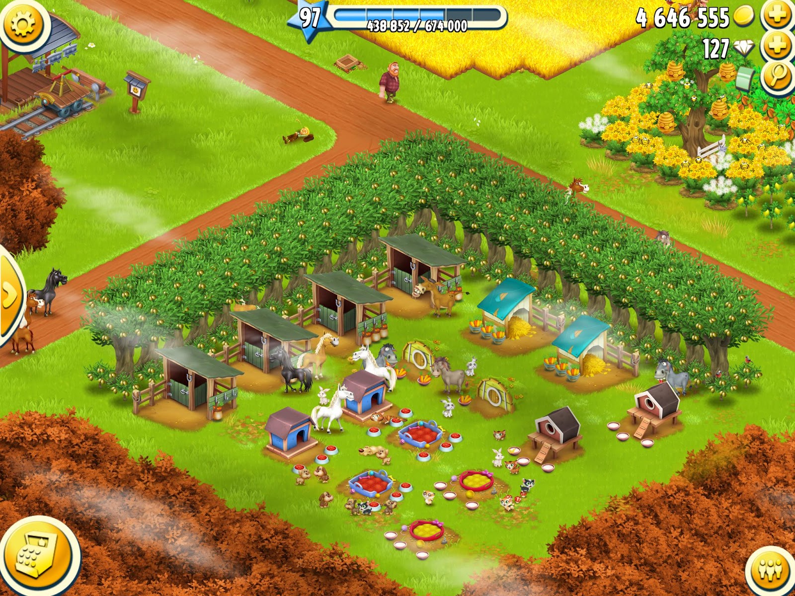 Hay day  Decoração de fazenda, Jogos de fazenda, Decoração