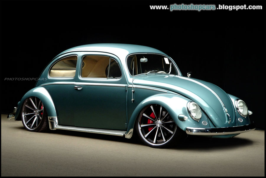 Fusca Tuning e rebaixado