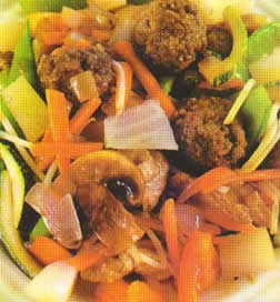 Pescado con yacón en salsa de ostión recetas