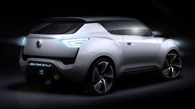 e-XIV Concept by SsangYong back