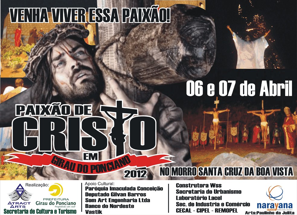 PAIXÃO DE CRISTO EM GIRAU DO PONCIANO