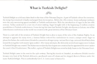 real turkish delight narnia real turkish delight narnia