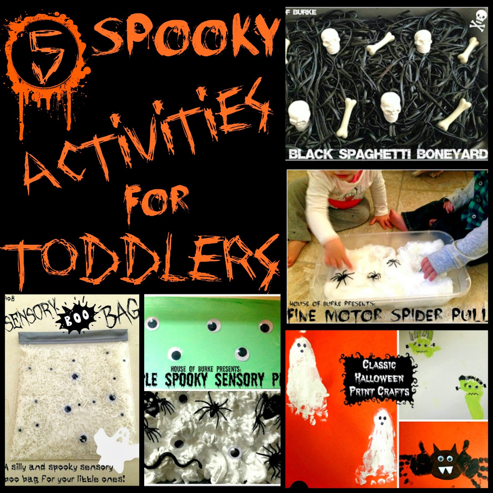 House of Burke 5 Spooky Activities for Toddlers