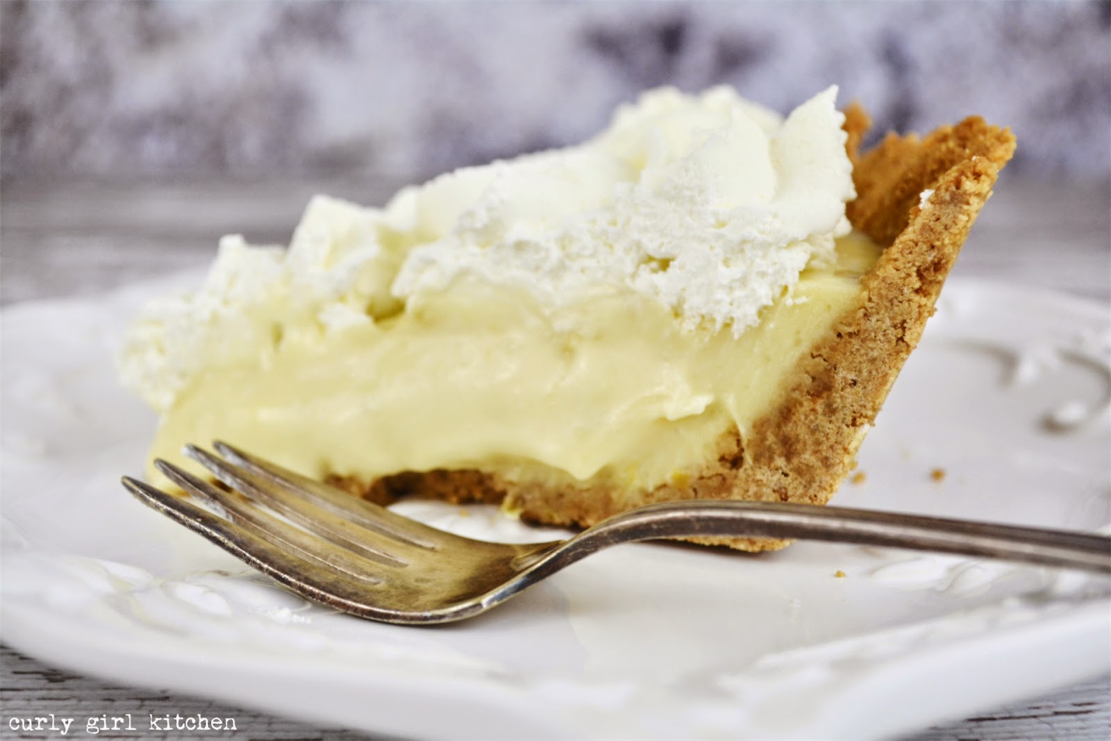 Curly Girl Kitchen Citrus Sour Cream Pie