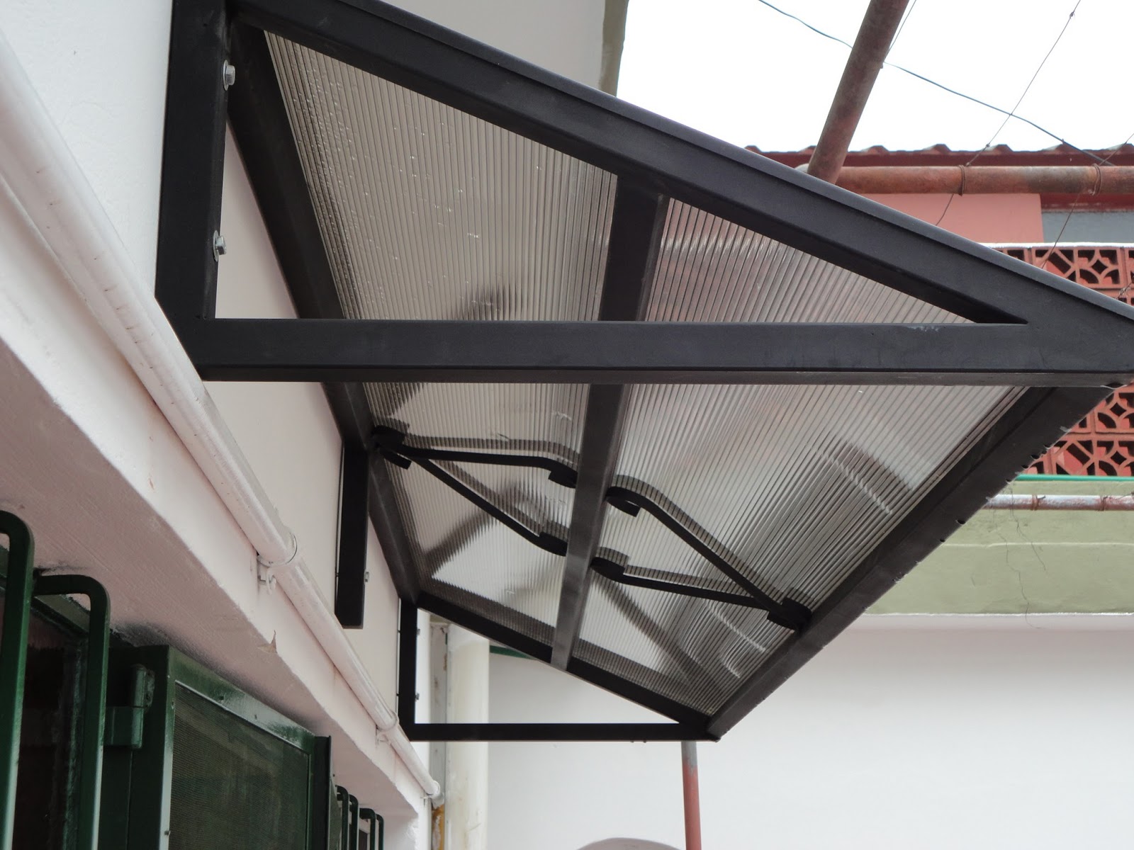 herreria artistica gabriel (m paz): techos curvos y rectos policarbonato